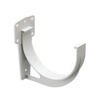 Кронштейн желоба пластиковый Дёке Premium RAL9003 Белый Пломбир