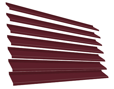 Ламель Жалюзи ЭКО-Z RAL3005 Красное вино металлическая