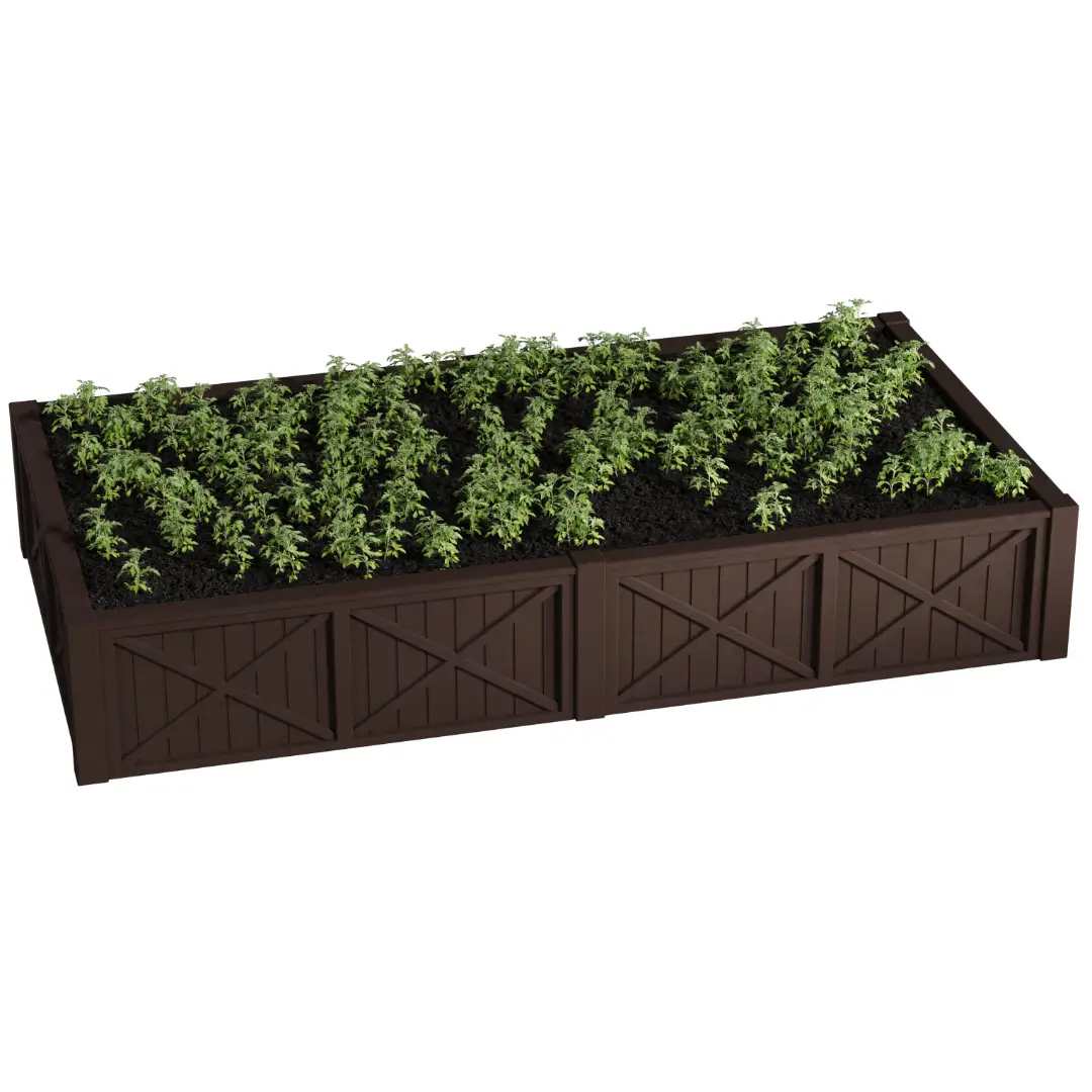 Грядка модульная Астра 900х320х40мм Коричневый фото 3
