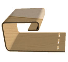 J-профиль FineBer Сандал 3,80м. (уп. 40 шт.) фото Центр Металлокровли